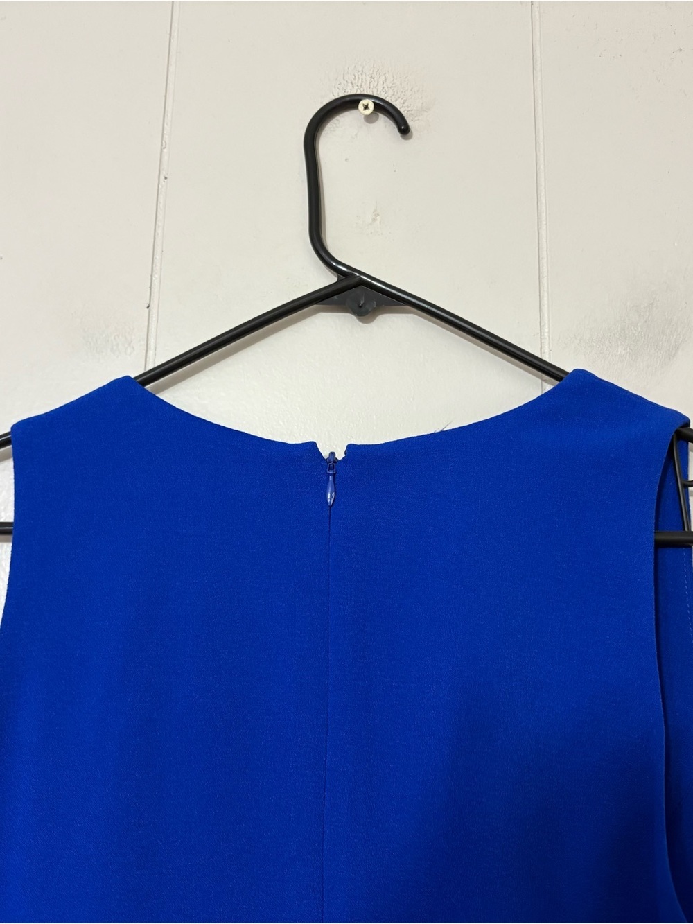 Dress The Population Catalina Fit & Flare Dress Blue V-Neck XXL Cocktail - Picture 7 of 11